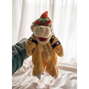 Build-A-Bear Super Mario Bowser Plush 16” Unstuffed New Without Tags